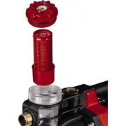Einhell bezvadu dārza sūknis Aquinna 18/30 F Led. 18 volti Sarkans/Melns. bez akumulatora un lādētāja Cordless garden pump volts red/black. without battery and charger