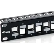 Equip Organizer Patchpanel 24X Cat6A 19 Ftp 1He Keystone Montage sw