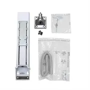 Ergotron 98-029. 10.9 kg. 68.6 cm 27. regulējams augstums. metālisks. balts Height adjustment. Metallic. White