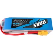 Gens Ace ace 5800Mah 60C 18.5V 5S1P Lipo akumulators ar Xt90 spraudsavienojumu Akumulator konektorem plug