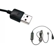 Gequdio Usb Saderīgs kabelis personālajiem un Mac datoriem Kabel kompatibel mit Pc und