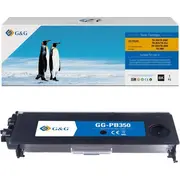 GG toneris Ar saderīgs ar Brother Tn2000. Tn350. Tn2075. Tn2025. Tn2050. Nt-Pb350. melns. 2500S Toner kompatybilny toner black.