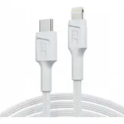 Green Cell Lightning  Usb-C Usb Kabelis. melns Kabgc07W Kabel Usb Lightning Usb-C Czarny