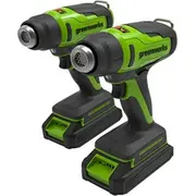 Greenworks siltuma lielgabals 24V G24Hg Opalarka opalarka