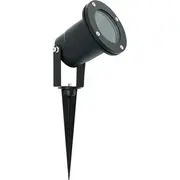 Gtv Dārza gaismeklis Diego Gu10 max 35W Ip65 Ac220-240V 50 melns Os-Diegogu10-20 Oprawa ogrodowa 50/60Hz czarna