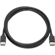 Hp Displayport kabelis 2M melns Vn567Aa Kabel czarny