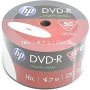 Hp Dvd-R 4.7 Gb. 16X 50 gabali Hpp1650- Gb sztuk
