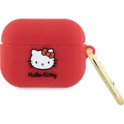 Iegūt Hello Kitty Hkap3Dkhsf Airpods Pro vāciņu fuksijas/fūsijas silikona 3D Head Sourcing cover fuchsia/fuschia Silicone