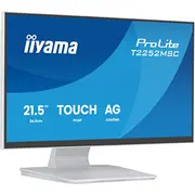 iiyama Prolite T2252Msc-W2Ag monitors datora 54.5 cm 21.4 1920 x 1080 px Full Hd Lcd skārienekrāns Balts Monitor monitor komputerowy Ekran dotykowy