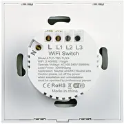Inteliģents Wi-Fi. Tuya Smart Light Switch Inteligentny Dotykowy Atlo-Tb1-Tuya
