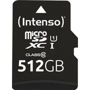 Intenso microSD karte 512Gb Uhs-I Perf Cl10 Performance Class 10 Karta Klasa