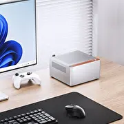 Jonsbo N10 pc-gehuse. mini-tornis. mini-itx-silber Pc-Gehuse. Mini-Tower. Mini-Itx silber