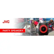 Jvc partyspeaker Xs-Ep424B skaļrunis melns Partyspeaker Czarny