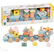 Klasiskā pasaules klasiskā pasaule Montessori Cableway Okeāna koka mīkla Classic World Kolejka Ocean Drewniana