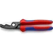 Knipex kabeļu šķēres ar dubultu asmeni 200 mm 9512200