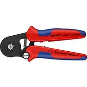 Knipex pašregulējošas gofrēšanas knaibles gala piedurknēm Piedurknēm 180Mm 97 53 14 Szczypce do zagniatania tulejkowych tuleje