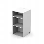 Krāšņs modulārais maisījumu plaukts balts Glorious Modular Mix Rack White