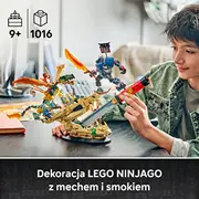 Lego cīņa par pūķa asmeni 71871 Bitwa Smocze Ostrze