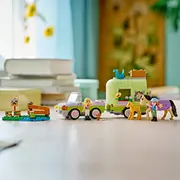Lego Friends zirga un kumeļa piekabe 42695 Przyczepa koniem