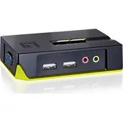 Levelone Kvm slēdzis 2X ar audio  Kvm-0221 Switch Usb mit Audio