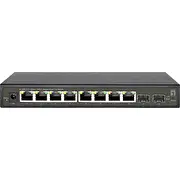 Levelone slēdzis Ges-2110 tīkla saites pārvaldītas L2 Gigabit Ethernet 10/100/1000 melns Switch sieciowe Czarny