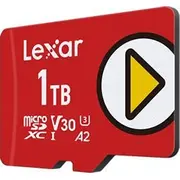 Lexar Play Microsdxc 1 Tb 10. klase Uhs-I/U1 A2 V30 karte Lmsplay001T-Bnsng Karta Class