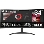 Lg Ultrawide 34Wr50Qk-B monitors Monitor