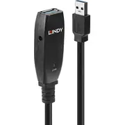 Lindy Usb-A Usb kabelis melns 43322 Kabel Czarny