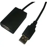 Logilink Usb-A Usb kabelis melns Ua0001A Kabel Czarny