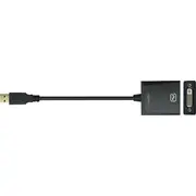 Logilink Usb  Dvi Usb Adapteris. melns Ua0232 Adapter Usb Czarny