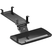 Maclean kameras tastatūras turētājs. regulējams. maks. 5 kg. melns. Mc-156 B Uchwyt na podbiurkowy Maclean. regulowany. max. 5Kg. czarny.