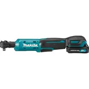 Makita triecienuzgriežņu atslēga Leņķa sprūdrata triecienatslēga 12V 1/4 -3/8 47.5Nm 1X2.0Ah Wr100Dsa Klucz udarowy grzechotka