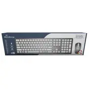 Mediagange Funktatatur Und Optis. Fun-Maus Set Qwertz Sil Mediarange Funk-Tastatur und optis. Funk-Maus sil