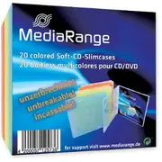 Mediarange kastes šķīvjiem 5X4 krāsas. 20 gab Box37 Na kolory. sztuk