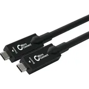 Microconnect Usb kabelis Usb-C  Usb-C melns Usb3.2Cc10Op Kabel Czarny