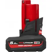 Milvoki akumulators M12 Hb5 12V Milwaukee Battery 5.0Ah