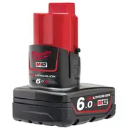 Milwaukee 6.0Ah 4932451395 Akumulator M12 B6 12V