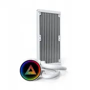 Montech Lightflow Argb 240 White Aio komplekts Zestaw