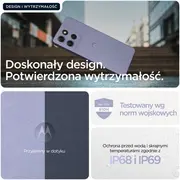 Motorola Moto G86 5G 8/256Gb Purple viedtālrunis Pb7L0087Se Smartfon Fioletowy