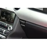Mtuning Cimdu kastes vāka atveres oglekļa finieris Ford Mustang 15-19 Okleina carbonowa otwarcia klapy schowka