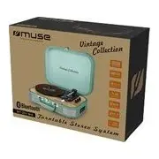 Muse pagrieziena galda stereo Mt-201Wg Usb ports. Aux Gramofon Turntable Stereo System port. in