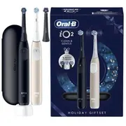 Oral-B Io2 Duo Xmas zobu birstes komplekts Zestaw szczoteczek do