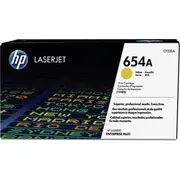 oriģinālais dzeltenais toneris Cf332A Toner Hp 654A Yellow