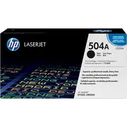 oriģinālais melnais toneris Ce250A Toner Hp 504A Black