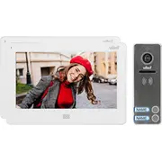 Orno 2 ģimenes video domofonu komplekts. krāsains brīvroku. Lcd 7. skārienekrāns. Osd izvēlne. atmiņa. Sd kartes slots. Dvr. vārtu vadība. balts. Felis Memo Multi2 Zestaw wideodomofonowy 2-Rodzinny. kolor. dotykowy. menu Osd. gniazdo na Sd. sterowanie