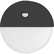 Orno Halit Led sienas lampa 10W. dārza armatūra ar kustības sensoru 140 grādi. 600Lm. Ip65. 4000K. Ik10. melns Kinkiet oprawa ogrodowa czujnikiem ruchu 140St. czarna