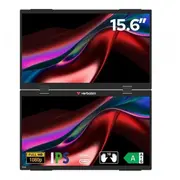 Pārnēsājams dubultā monitors verbatim Essentials 15.6 Fhd Black 32403 Monitor Verbatim czarny