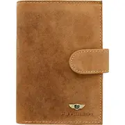 Peterson Ādas vīriešu maks Ptn 324Z 2-1-5 Nosize Portfel