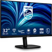 Philips 80.0 cm 31.5 collas 32B2U3601 1609 HdmiDpUsb-C melns 80.0Cm black