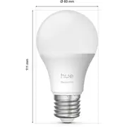 Philips Hue Starter Kit Essential E27 2P V2 tilts Bridge